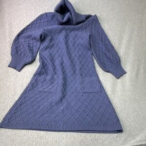 Jessica Howard Turtleneck Sweater Dress L138211 Womens Size L